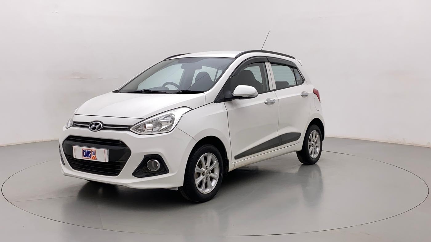 2016 Hyundai Grand i10 ASTA 1.2 KAPPA VTVT, Petrol, Manual, 59,769 km, Left Front Diagonal