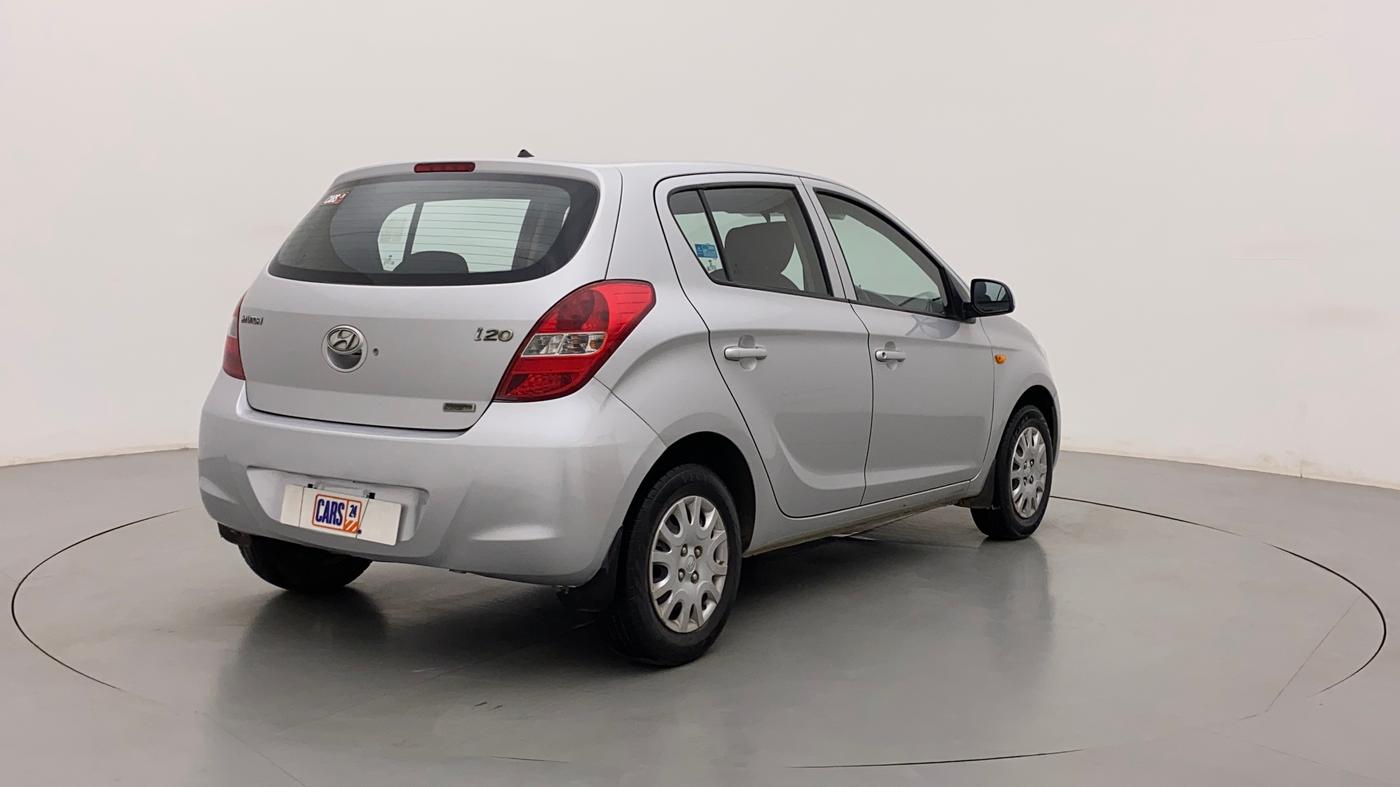 2011 Hyundai i20 MAGNA 1.2, Petrol, Manual, 60,009 km, Right Back Diagonal