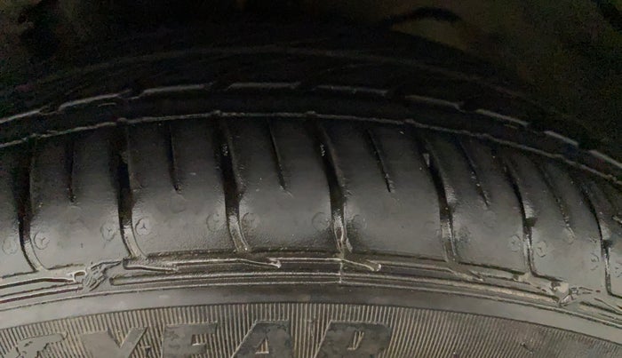 2021 Tata TIGOR XZA PLUS PETROL, Petrol, Automatic, 21,815 km, Left Front Tyre Tread