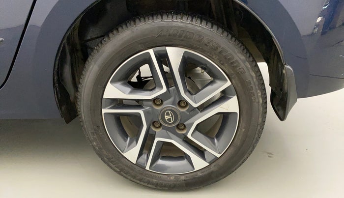 2021 Tata TIGOR XZA PLUS PETROL, Petrol, Automatic, 21,815 km, Left Rear Wheel