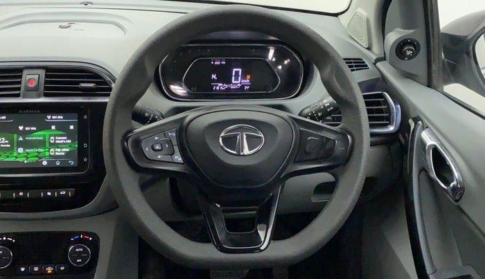 2021 Tata TIGOR XZA PLUS PETROL, Petrol, Automatic, 21,815 km, Steering Wheel Close Up