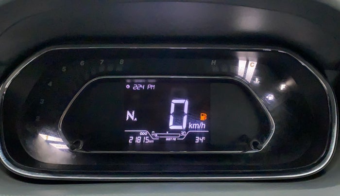 2021 Tata TIGOR XZA PLUS PETROL, Petrol, Automatic, 21,815 km, Odometer Image