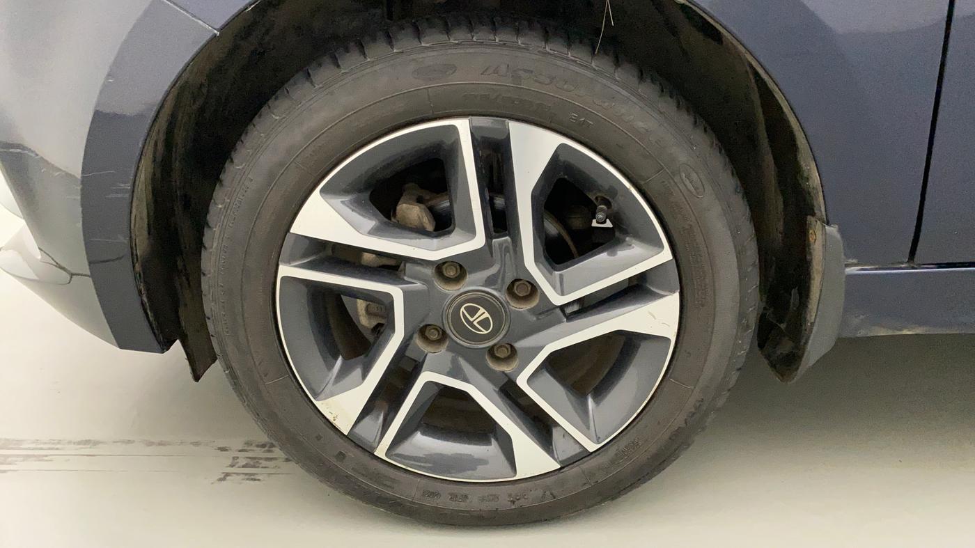 2021 Tata TIGOR XZA PLUS PETROL, Petrol, Automatic, 21,815 km, Left Front Wheel
