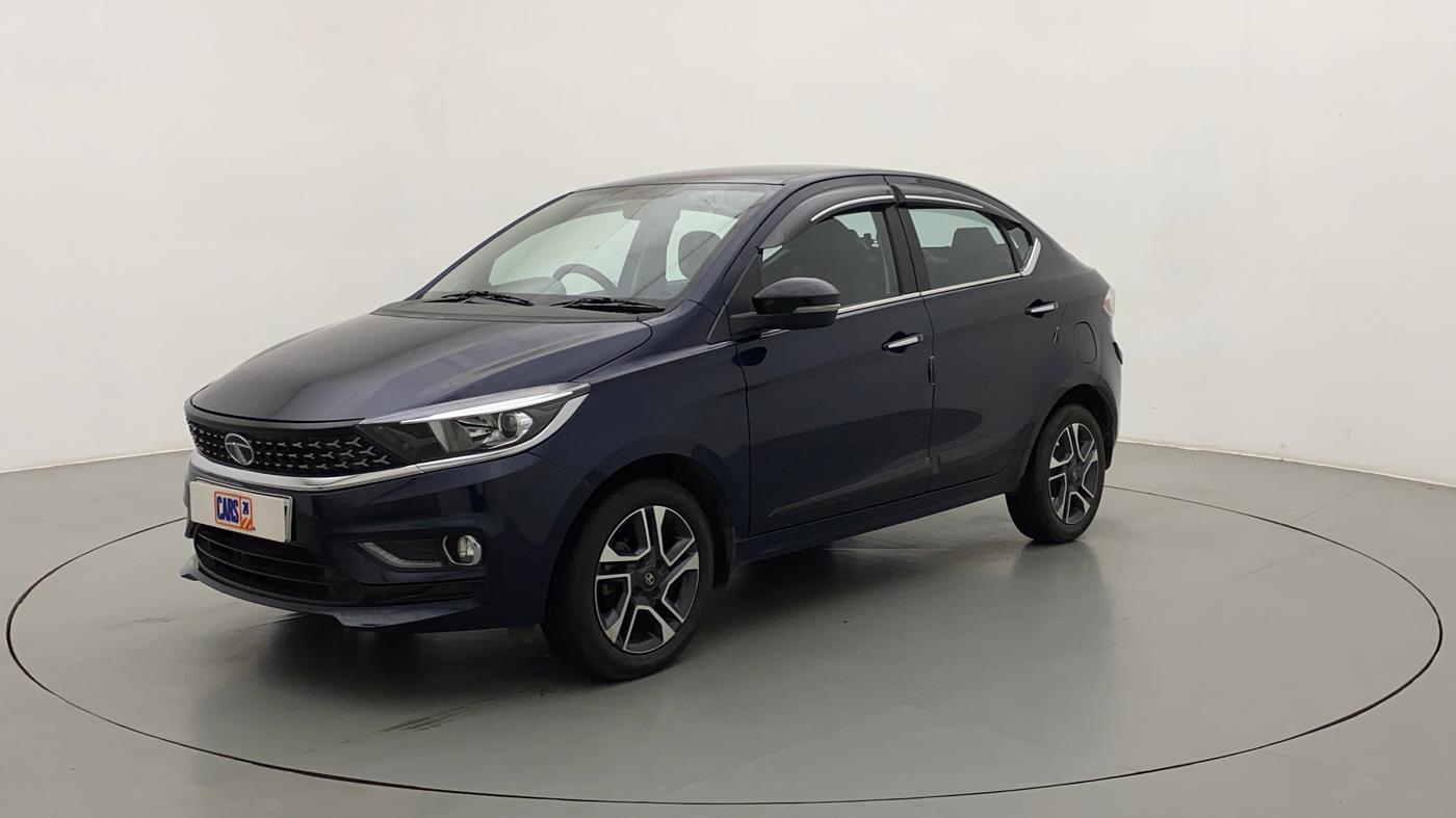 2021 Tata TIGOR XZA PLUS PETROL, Petrol, Automatic, 21,815 km, Left Front Diagonal
