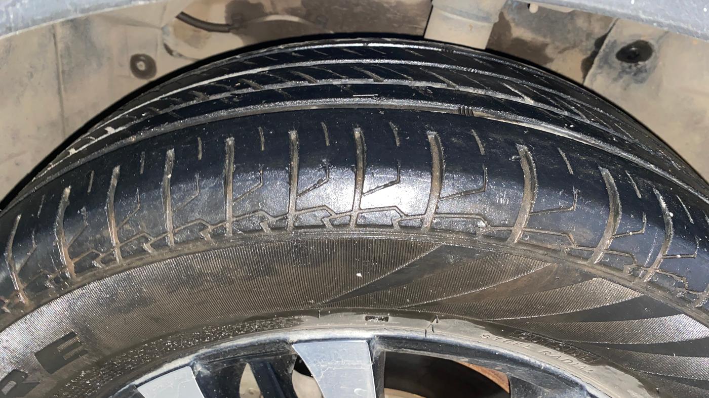 2021 Maruti S Cross SIGMA 1.5, Petrol, Manual, 54,868 km, Left Front Tyre Tread