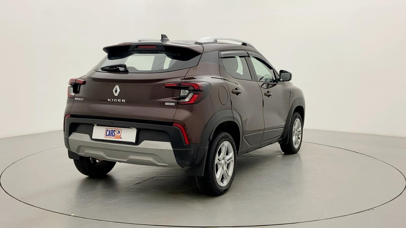 2022 Renault Kiger RXT 1.0 AMT, Petrol, Automatic, 4,062 km, Right Back Diagonal
