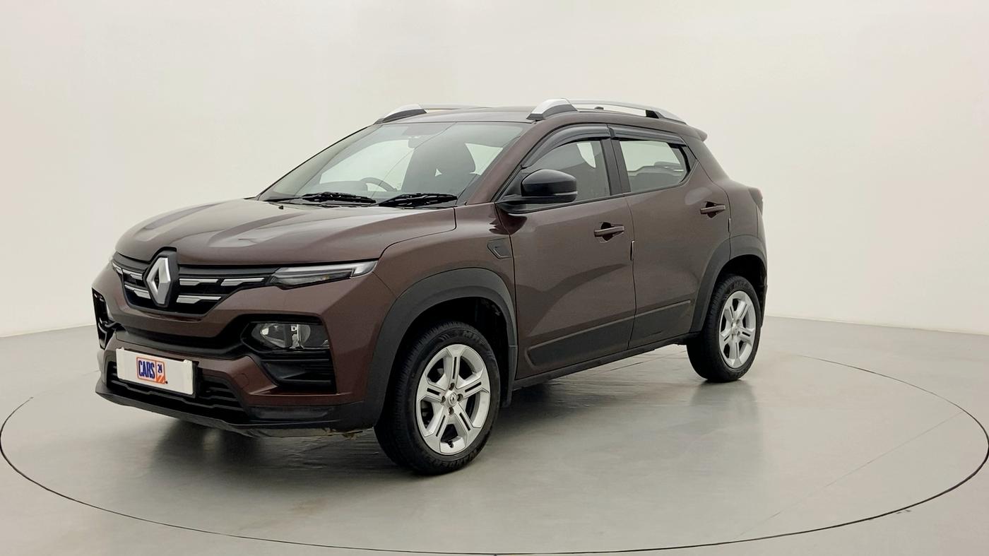 2022 Renault Kiger RXT 1.0 AMT, Petrol, Automatic, 4,062 km, Left Front Diagonal