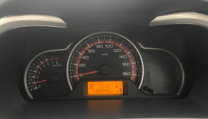 2015 Maruti Alto K10 VXI AMT, Petrol, Automatic, 45,316 km, Odometer Image