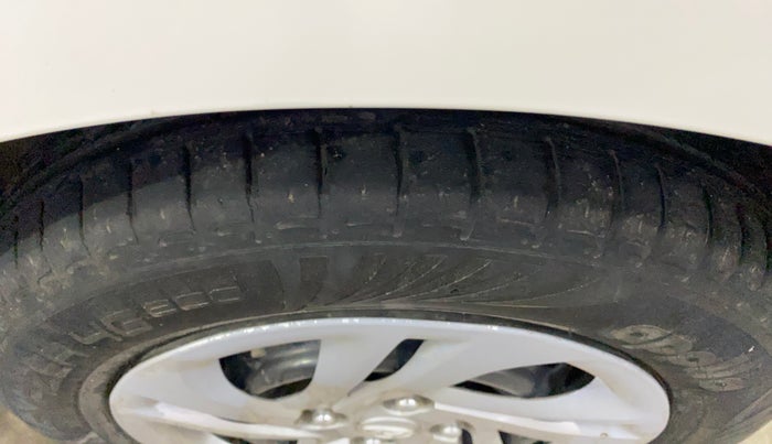 2022 Hyundai AURA S 1.2 CNG, CNG, Manual, 62,265 km, Left Rear Tyre Tread