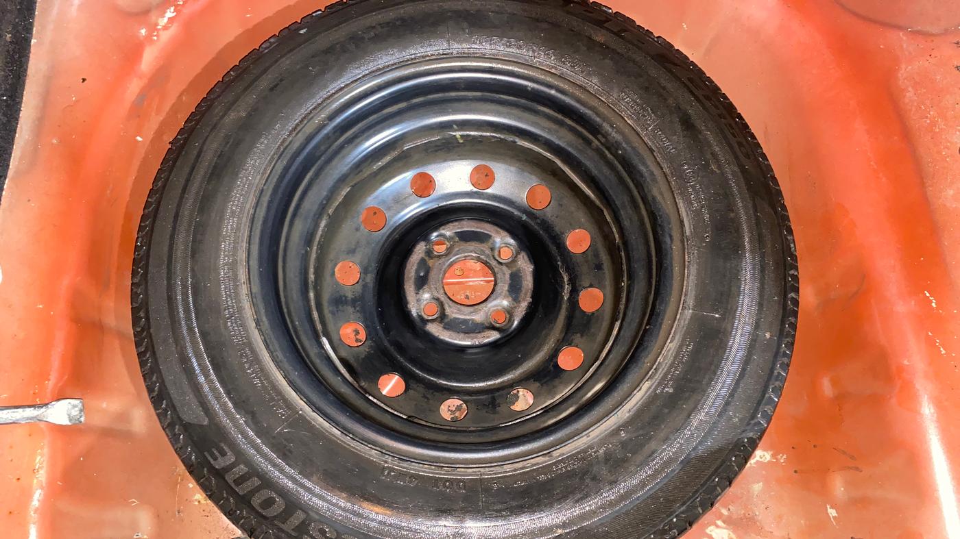 2018 Maruti Dzire VXI, Petrol, Manual, 94,507 km, Spare Tyre