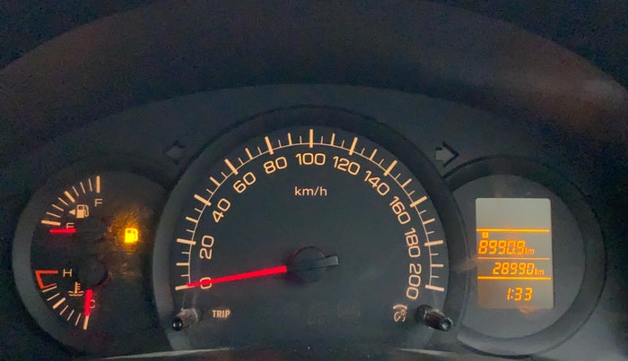 2016 Maruti Swift LXI OPT, Petrol, Manual, 29,093 km, Odometer Image