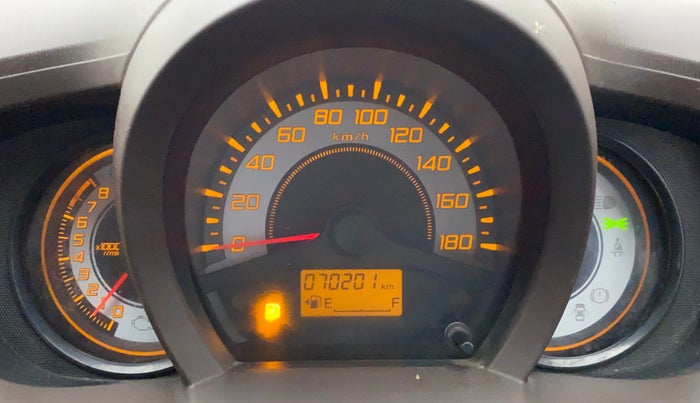 2013 Honda Brio S MT, Petrol, Manual, 70,201 km, Odometer Image