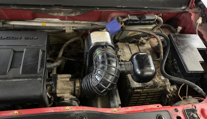 2019 Mahindra KUV 100 NXT K2 P 6 STR, Petrol, Manual, 70,016 km, Engine View - Left