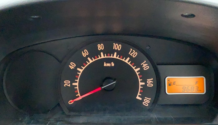 2013 Maruti Alto K10 LXI, Petrol, Manual, 9,683 km, Odometer Image