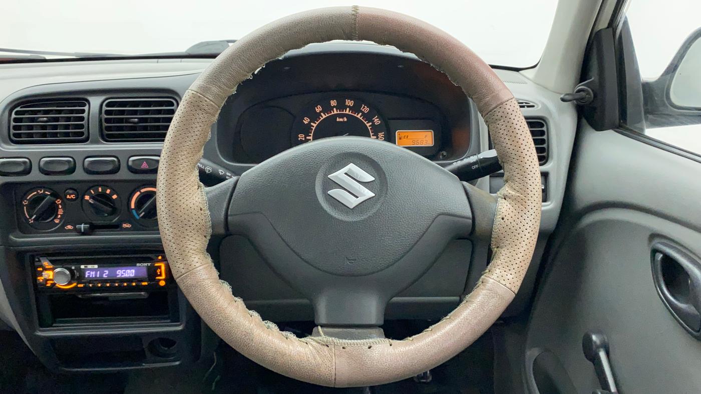 2013 Maruti Alto K10 LXI, Petrol, Manual, 9,683 km, Steering Wheel Close Up