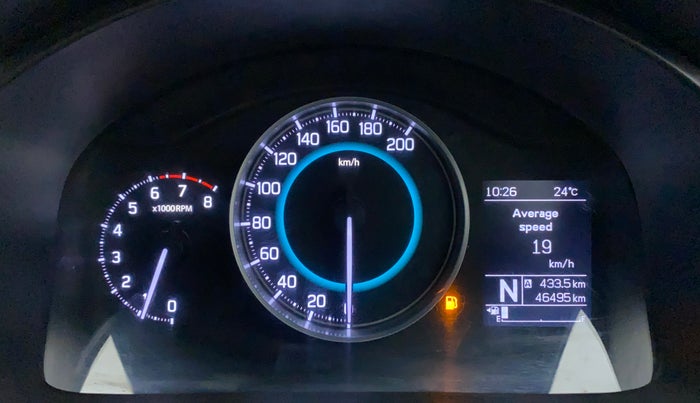 2017 Maruti IGNIS ZETA 1.2 AMT, Petrol, Automatic, 46,551 km, Odometer Image