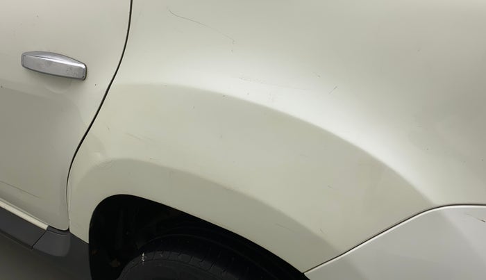 2014 Renault Duster 85 PS RXL DIESEL, Diesel, Manual, 97,491 km, Left quarter panel - Paint has minor damage