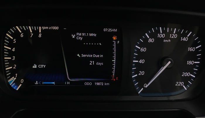 2023 Tata PUNCH CREATIVE  1.2 RTN DUAL TONE, Petrol, Manual, 19,869 km, Odometer Image