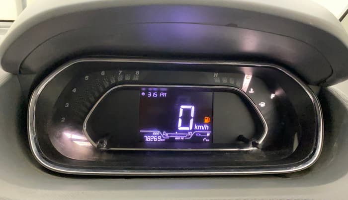 2021 Tata TIGOR XZ PETROL, Petrol, Manual, 78,267 km, Odometer Image