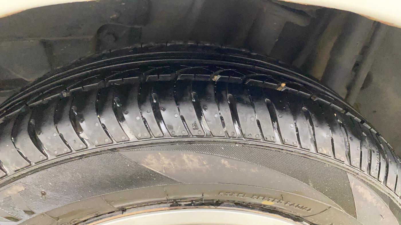 2021 Tata TIGOR XZ PETROL, Petrol, Manual, 78,267 km, Left Rear Tyre Tread