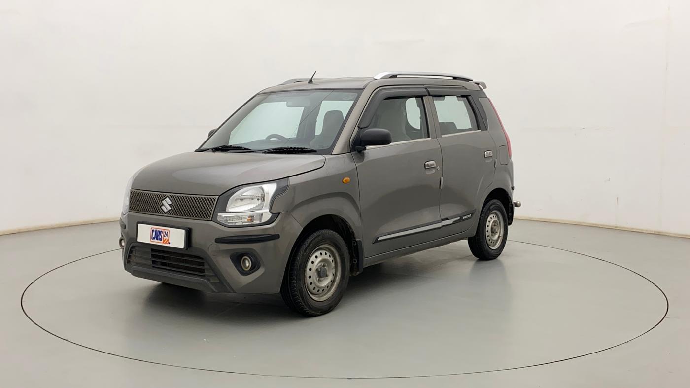 2020 Maruti New Wagon-R LXI CNG (O) 1.0, CNG, Manual, 63,314 km, Left Front Diagonal