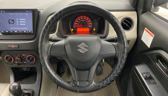 2020 Maruti New Wagon-R LXI CNG (O) 1.0, CNG, Manual, 63,314 km, Steering Wheel Close Up