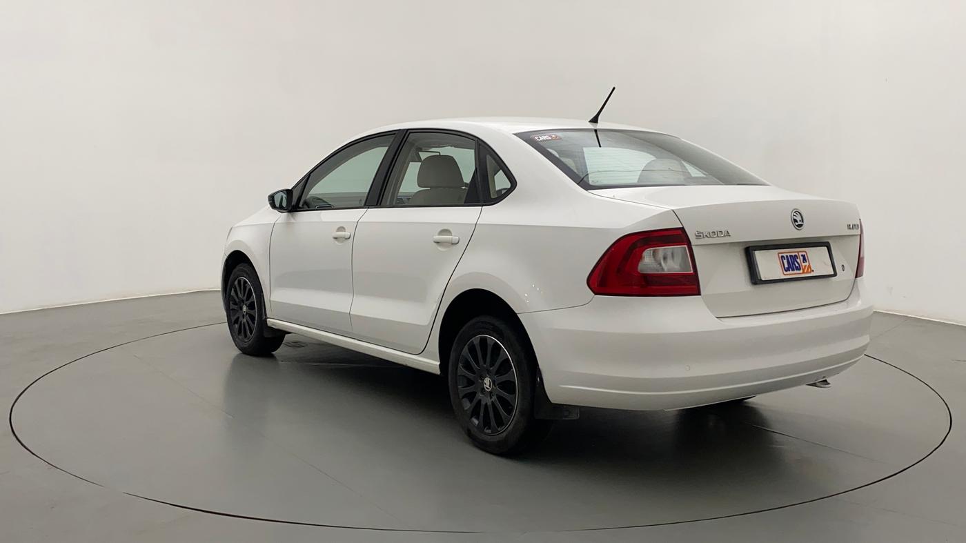 2015 Skoda Rapid 1.6 MPI STYLE AT, Petrol, Automatic, 44,565 km, Left Back Diagonal