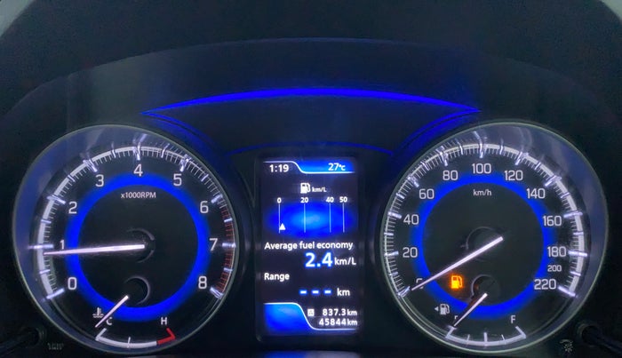 2018 Maruti Baleno ALPHA 1.2 K12, Petrol, Manual, 45,928 km, Odometer Image