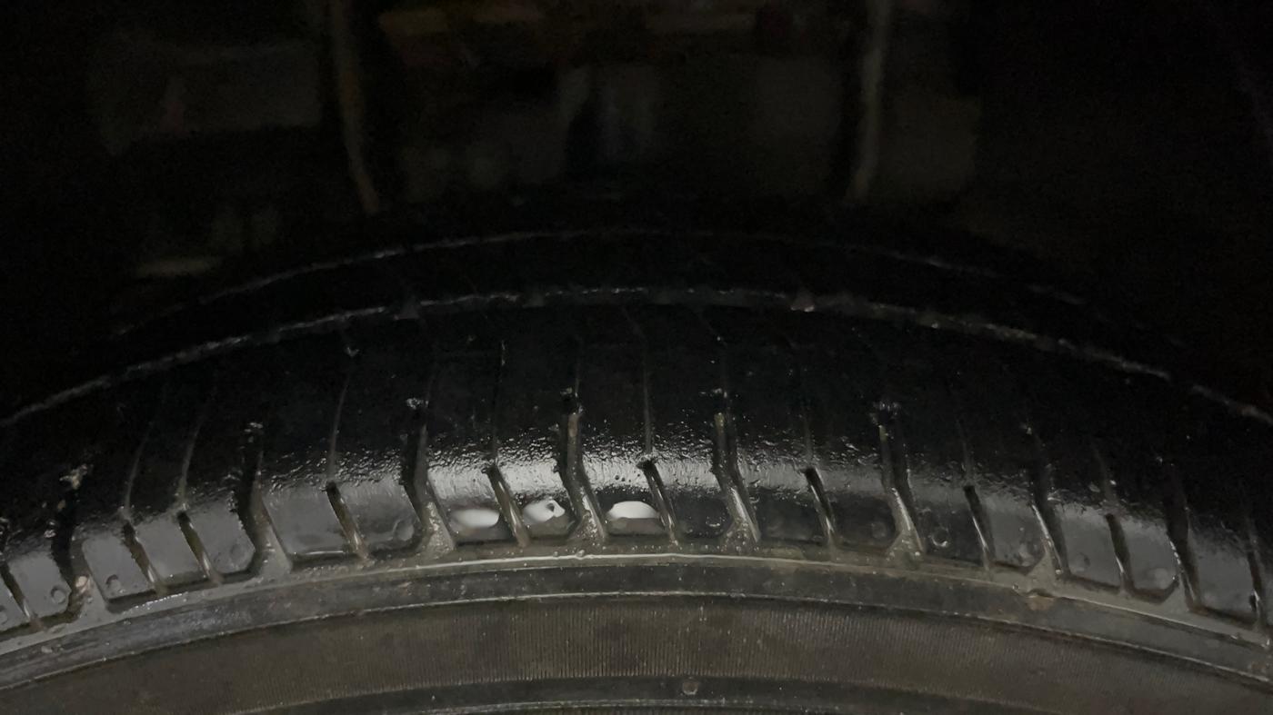2017 Tata Tiago XT PETROL, Petrol, Manual, 66,671 km, Left Front Tyre Tread
