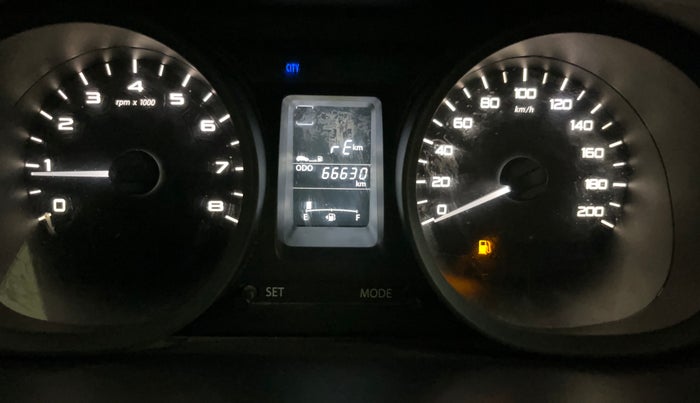 2017 Tata Tiago XT PETROL, Petrol, Manual, 66,624 km, Odometer Image