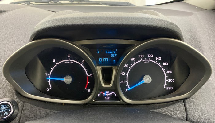 2016 Ford Ecosport TITANIUM 1.5L DIESEL, Diesel, Manual, 1,01,769 km, Odometer Image