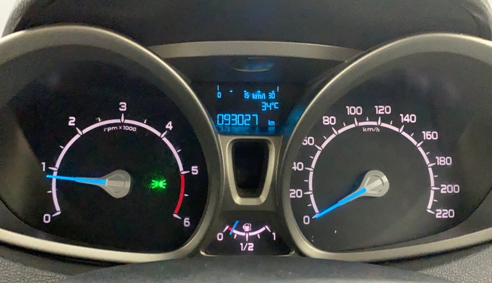 2017 Ford Ecosport TITANIUM 1.5L DIESEL, Diesel, Manual, 93,027 km, Odometer Image