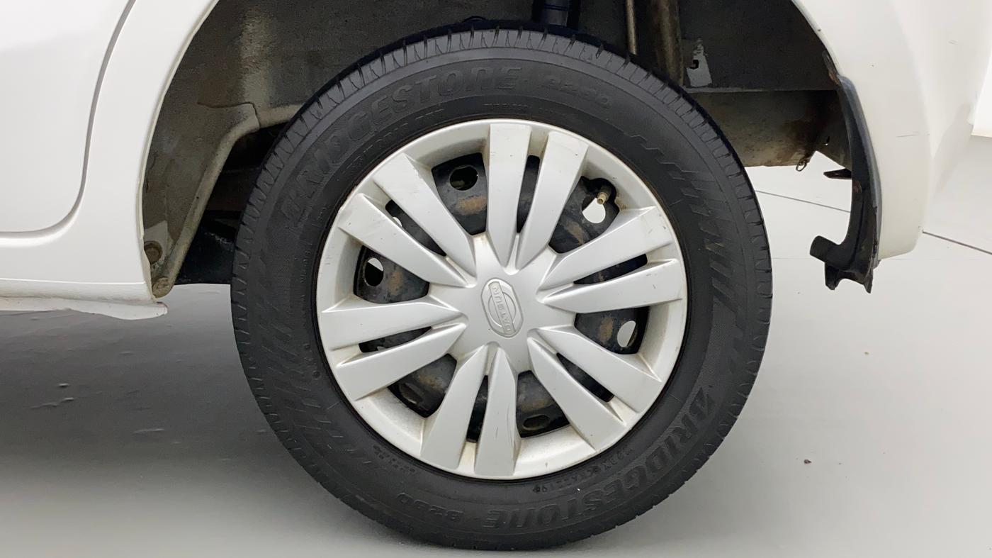 2015 Datsun Go T, Petrol, Manual, 87,708 km, Left Rear Wheel