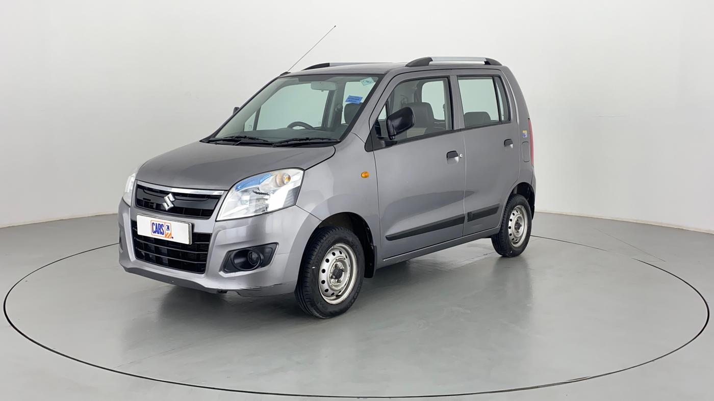 2018 Maruti Wagon R 1.0 LXI CNG, CNG, Manual, 84,140 km, Left Front Diagonal