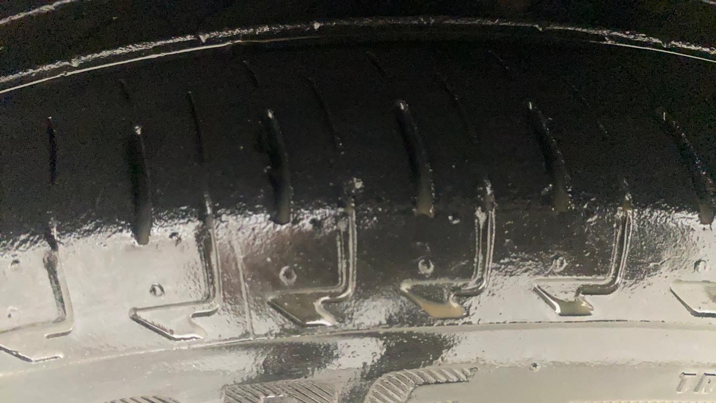 2020 Tata TIGOR XZ PLUS PETROL, Petrol, Manual, 53,907 km, Left Front Tyre Tread