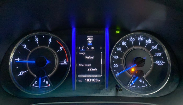 2017 Toyota Fortuner 2.8 4X2 AT, Diesel, Automatic, 1,04,607 km, Odometer Image