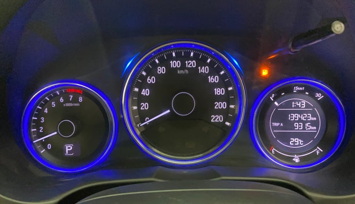 2014 Honda City 1.5L I-VTEC VX CVT, Petrol, Automatic, 1,39,423 km, Odometer Image