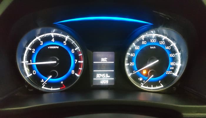 2017 Maruti Baleno DELTA PETROL 1.2, Petrol, Manual, 30,448 km, Odometer Image