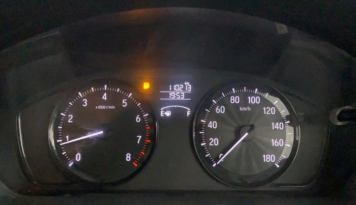 2019 Honda Amaze 1.2L I-VTEC E, CNG, Manual, 1,10,203 km, Odometer Image