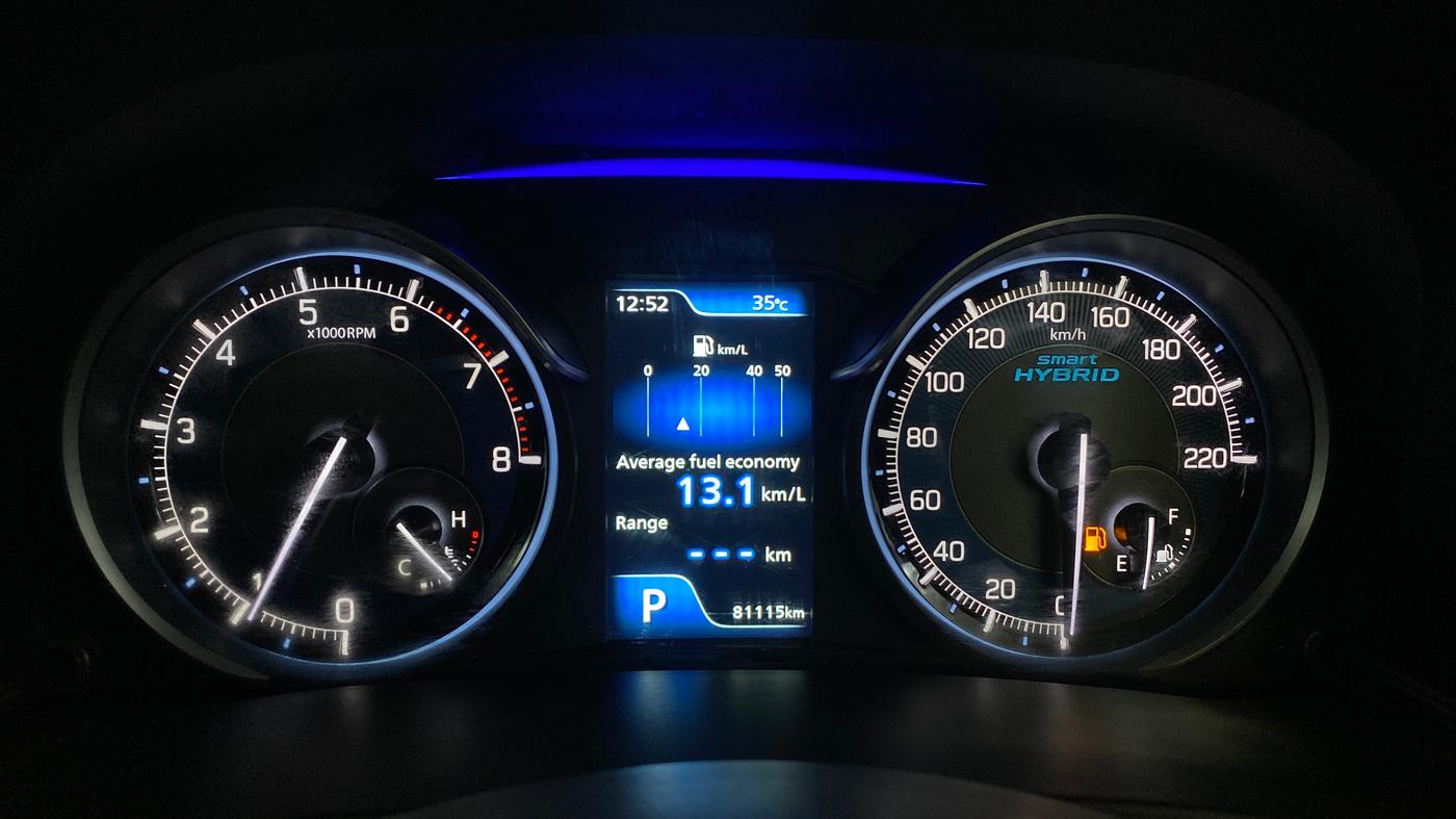 2023 Maruti XL6 ZETA AT, Petrol, Automatic, 81,155 km, Odometer Image