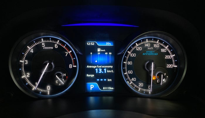 2023 Maruti XL6 ZETA AT, Petrol, Automatic, 81,105 km, Odometer Image
