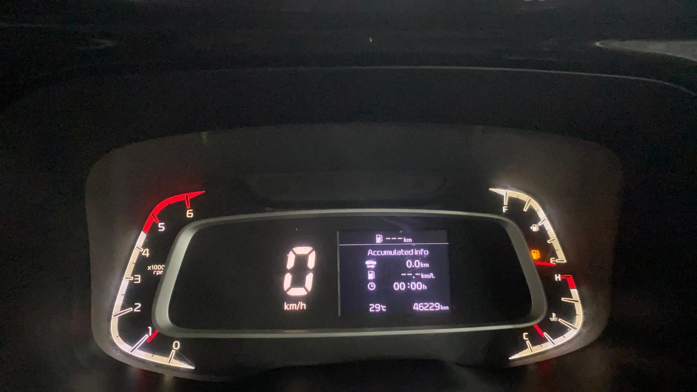 2020 KIA SONET HTX 1.5, Diesel, Manual, 46,201 km, Odometer Image