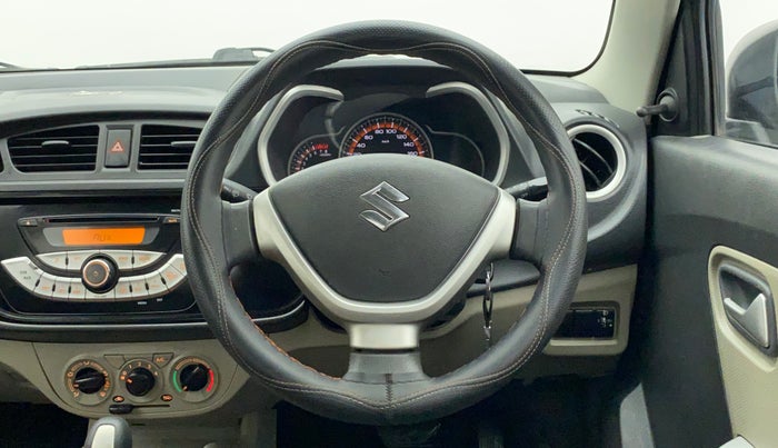 2015 Maruti Alto K10 VXI AMT, Petrol, Automatic, 41,701 km, Steering Wheel Close Up