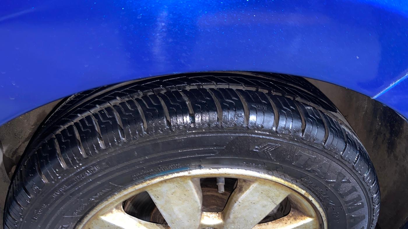 2014 Hyundai Xcent S (O) 1.2, Petrol, Manual, 72,971 km, Right Front Tyre Tread