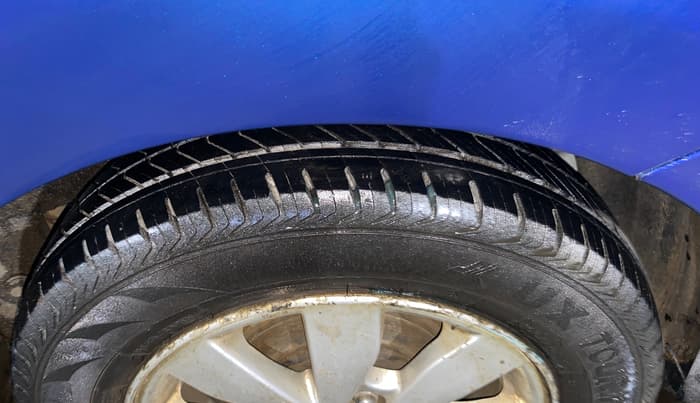 2014 Hyundai Xcent S (O) 1.2, Petrol, Manual, 72,971 km, Left Rear Tyre Tread