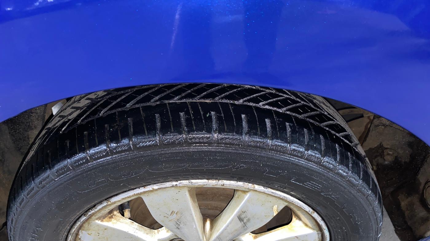 2014 Hyundai Xcent S (O) 1.2, Petrol, Manual, 72,971 km, Right Rear Tyre Tread