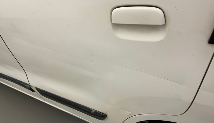 2010 Maruti Wagon R 1.0 VXI, Petrol, Manual, 61,569 km, Rear left door - Slightly dented
