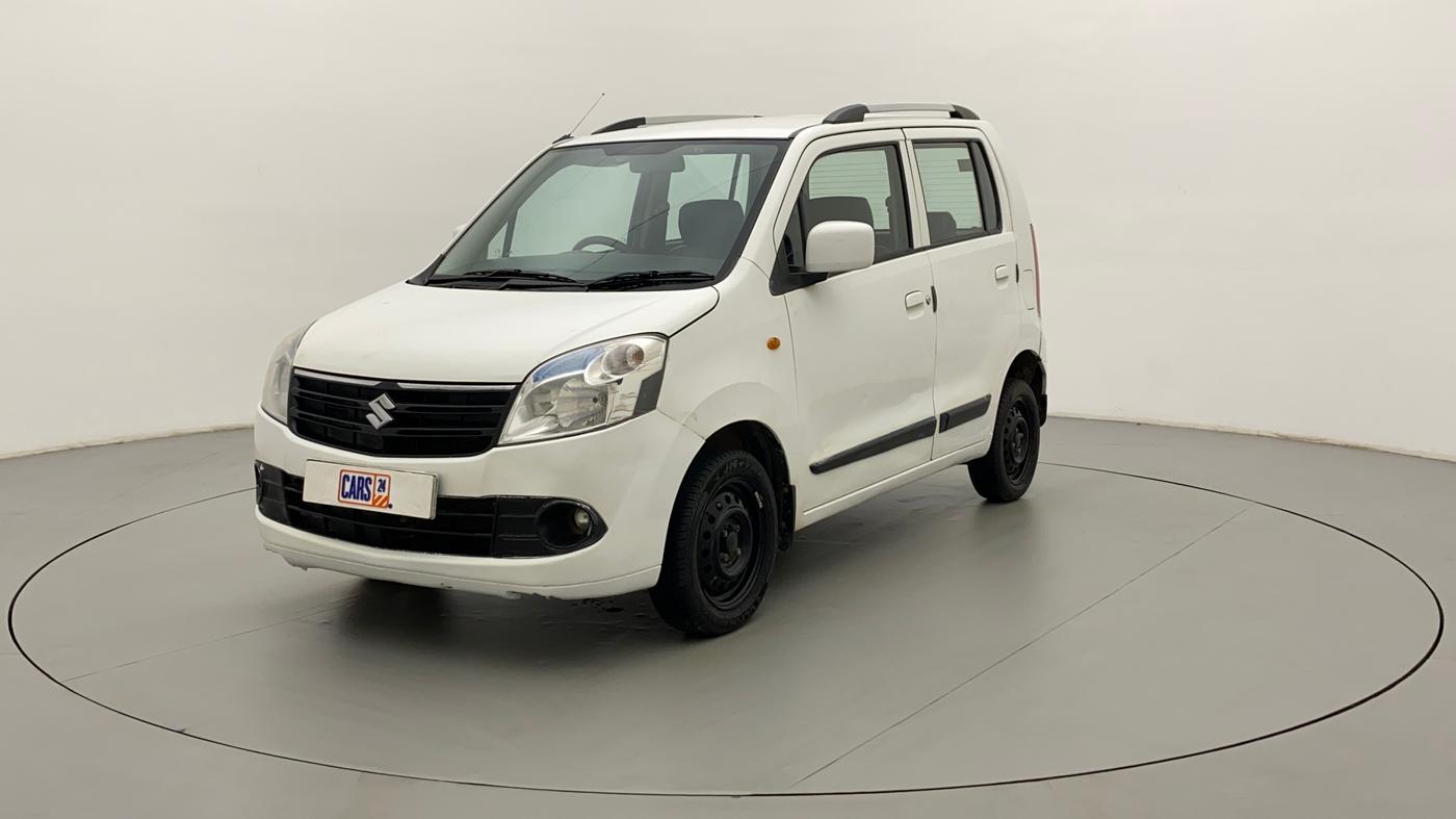 2010 Maruti Wagon R 1.0 VXI, Petrol, Manual, 61,569 km, Left Front Diagonal