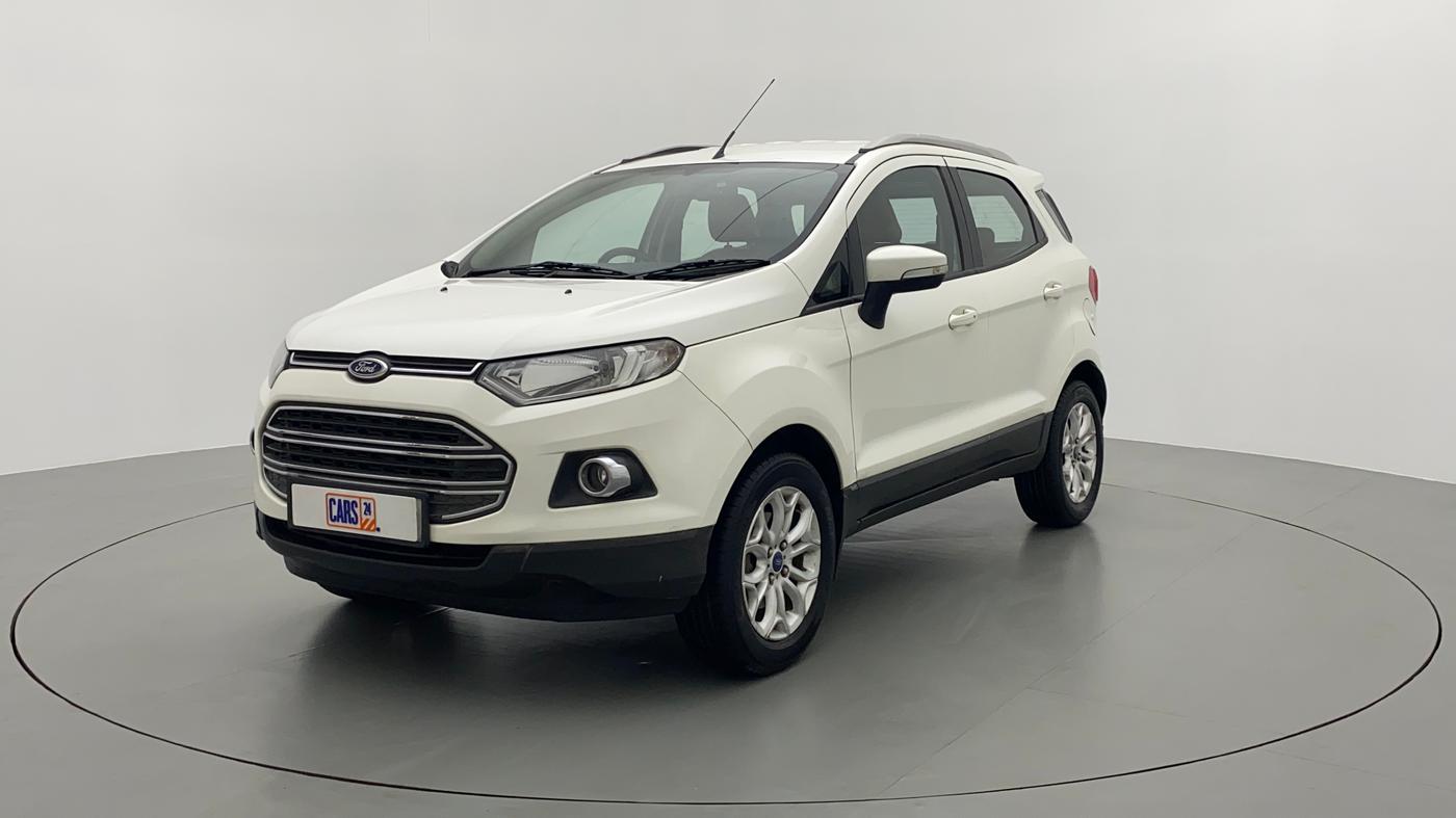 2016 Ford Ecosport TITANIUM 1.5L PETROL AT, CNG, Automatic, 51,228 km, Left Front Diagonal