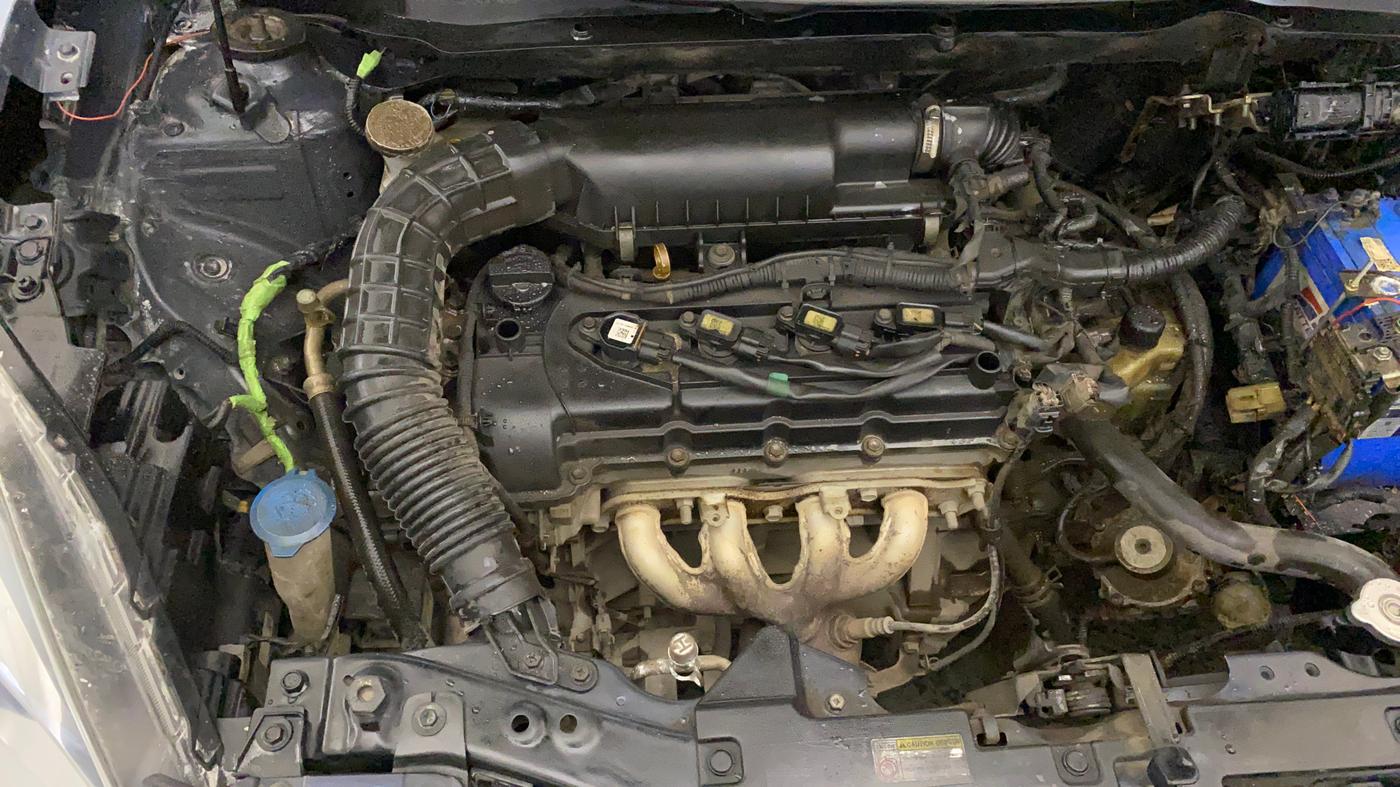 2019 Maruti Dzire ZXI PLUS AMT, CNG, Automatic, 96,062 km, Engine View - Right